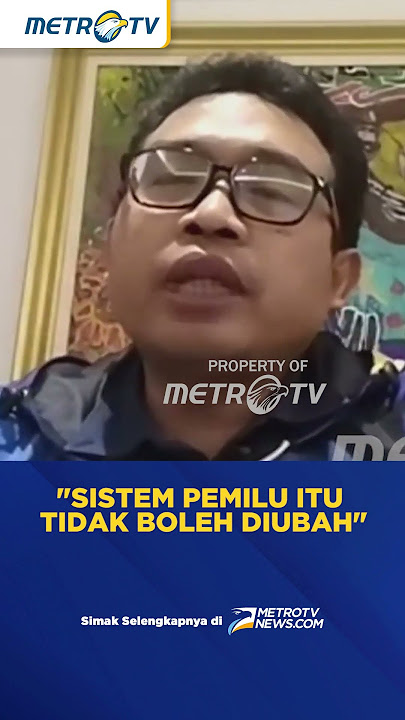Sistem Pemilu Tidak Boleh Diubah? #shorts