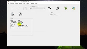 Preparation of a key by means of TANGO for BMW Explorer