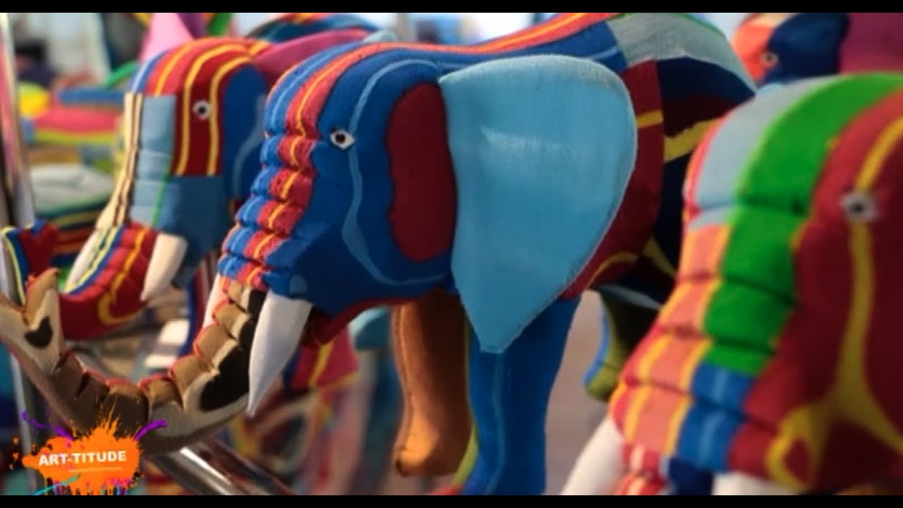 Flipflop art by Ocean Sole on ART-TITUDE SHOW Y254 CHANNEL