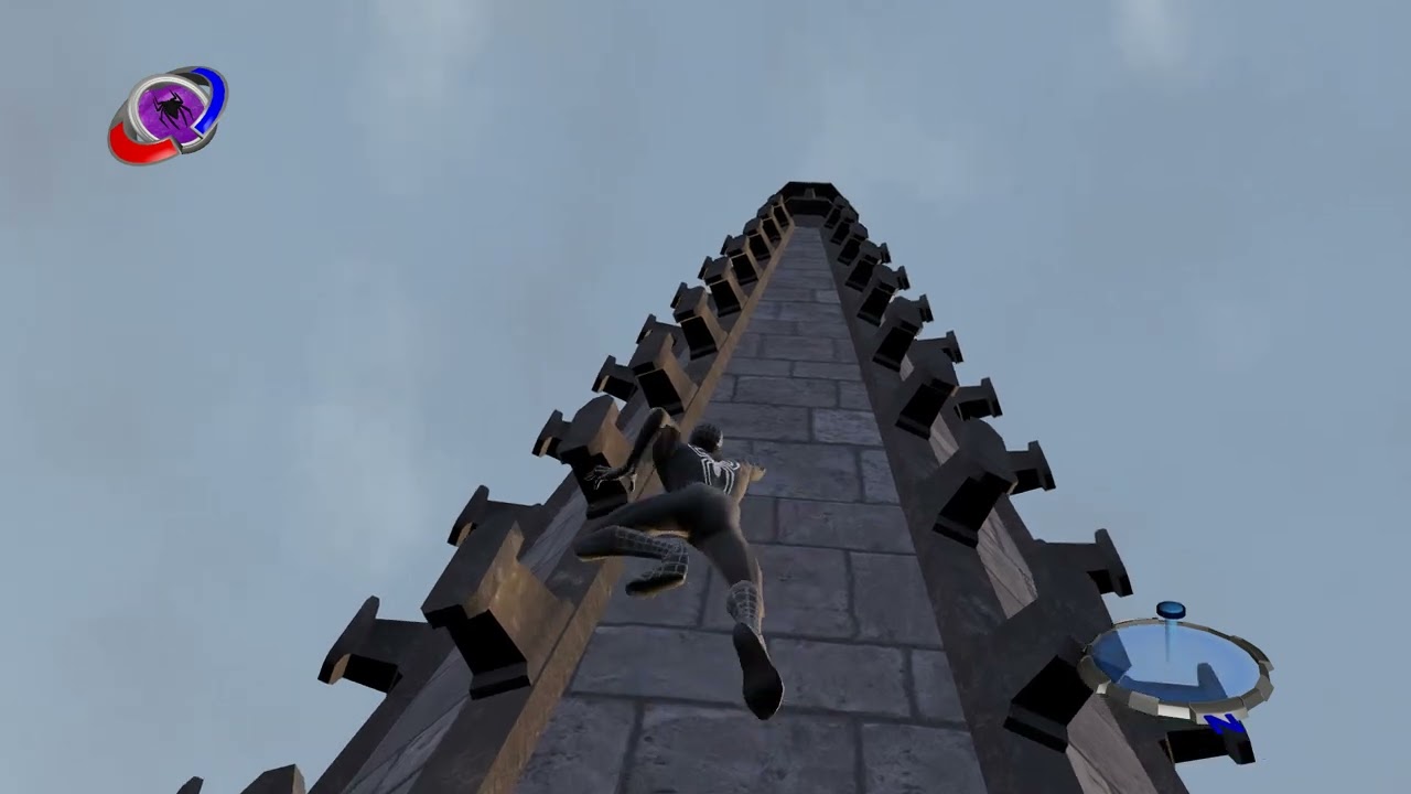 Spider-Man 3 (Black Suit) Free Roam PC Gameplay Max Settings Part 3