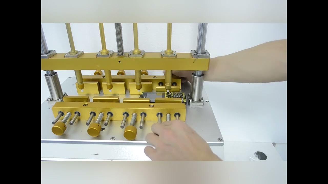 Operation of Key Life Testing Machine - YouTube