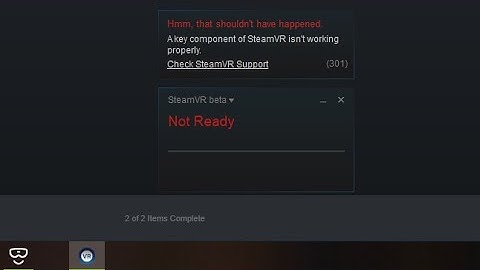 Windows Mixed Reality (WMR) Steamvr Error (301) (308) Easy Fix! 2022!