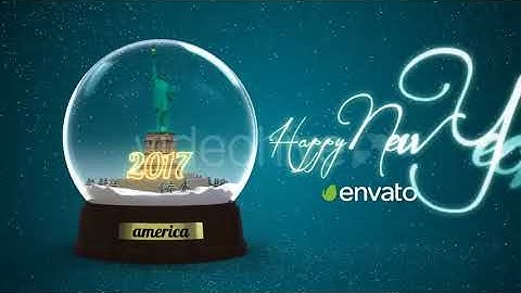 Snow Globe | After Effects template