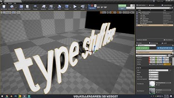Unreal engine 4.24 Text 3d testing