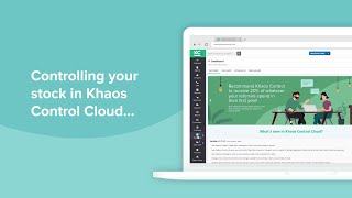 Make easy work of your stock replenishment with Khaos Control Cloud