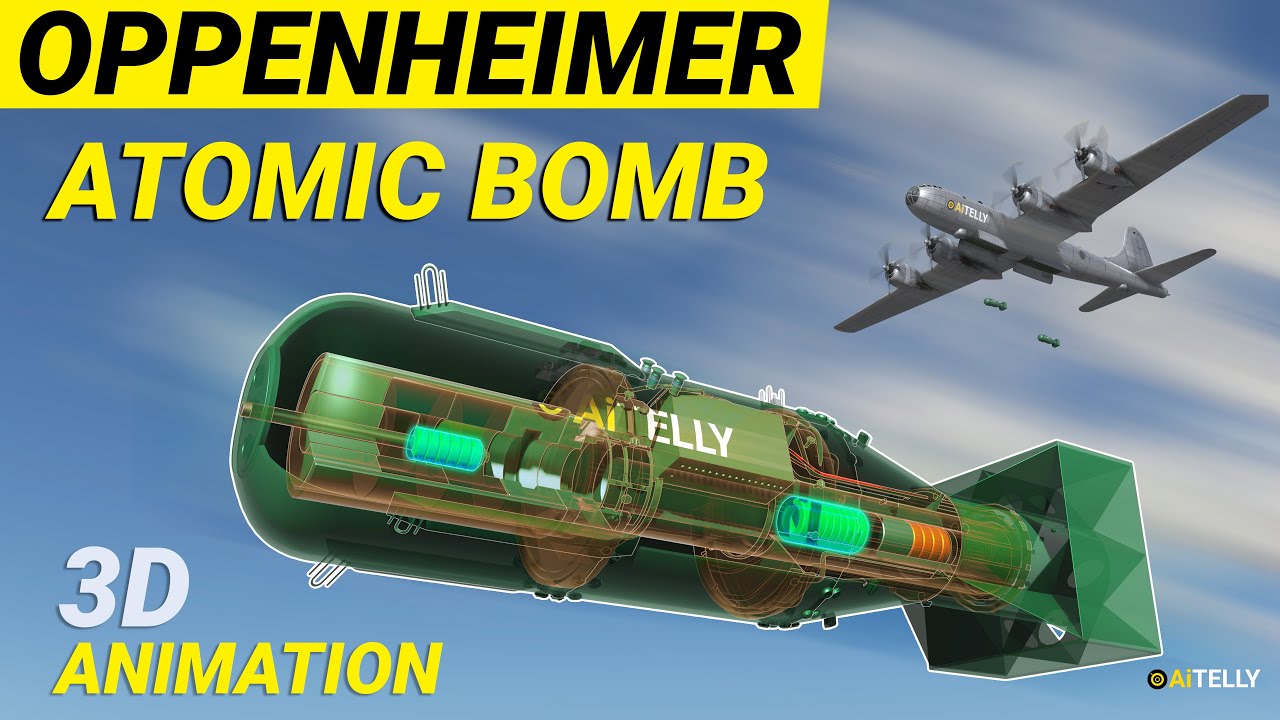⁣Oppenheimer Atomic bomb How it Works | First Nuclear Bomb