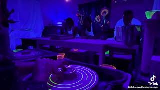 Cosmic Glow Pottery at The Foundry, a studio in Downtown Port Huron, Michigan's Thumbcoast.