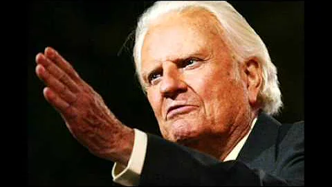 Billy Graham preaches at LBJ's Burial Service in S...