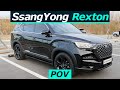 New 2021 SsangYong Rexton SUV POV RIde "Refreshed For Reasons"