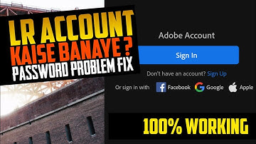 Lightroom Account Kaise Banaye|Adobe ID Kaise Banaye|Lightroom Account how to create|Tech Nilesh