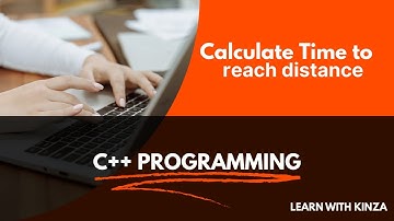 Calculate time to reach destination in C++ code|Program#15 #new #viralvideo #virals #fyp #coding#C++