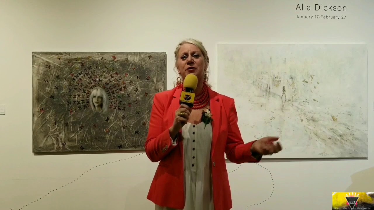 Art exhibition at Holland Art Council YouTube