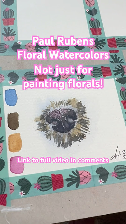 REVIEW & DISCOUNT | Paul Rubens Floral Watercolors #paulrubens  #watercolorpainting #watercolor #art
