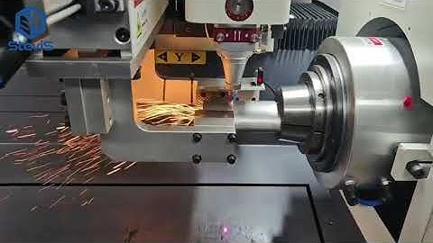 [SteviS Laser] D-shaped steel pipe laser cutting machine with automatic loading and feeding system