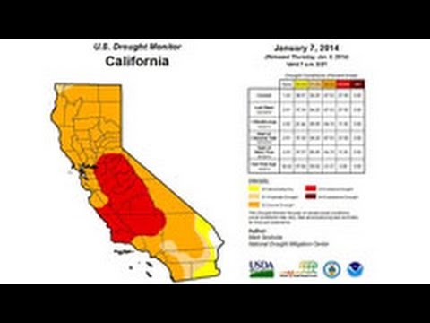 Video: California hạn hán năm 2014