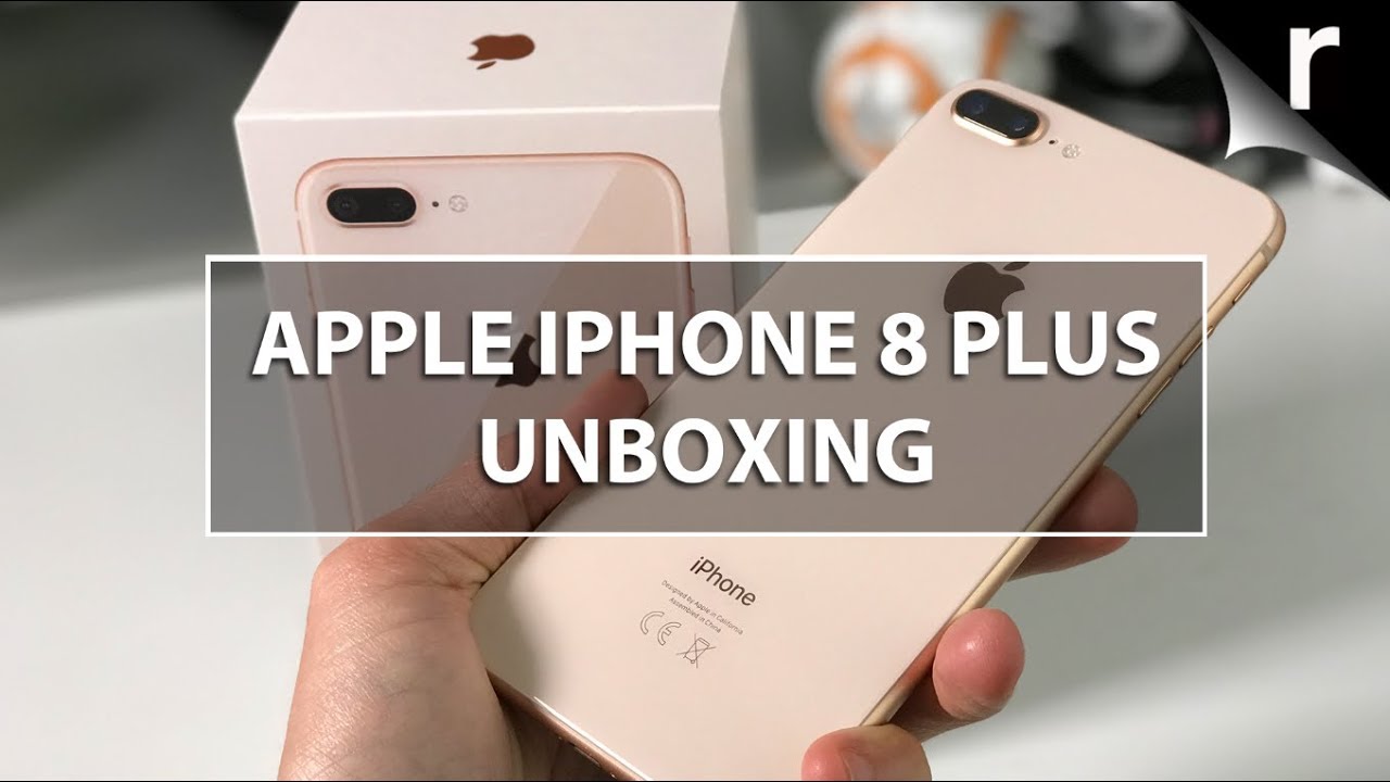 Apple iPhone 8 Plus Unboxing & Hands-on Review: Glossy ...