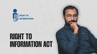 Right to Information Act 2005 | Course Trailer