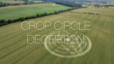 Fake Crop Circle Photoshop