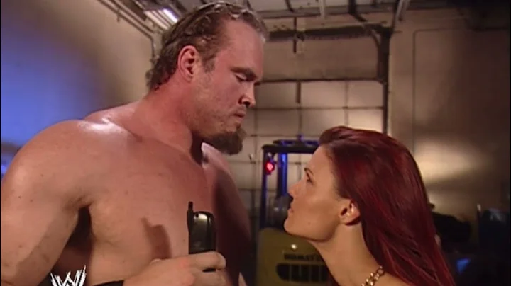 Backstage Segment Lita and Snitsky Raw 10/18/2004