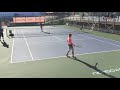 Marta Kostyuk Tennis Practice