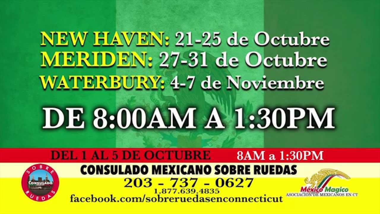 Consulado Mexicano Sobre Ruedas FINAL YouTube