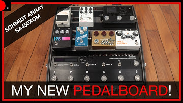 My new pedalboard ! Schmidt Array SA450XDM