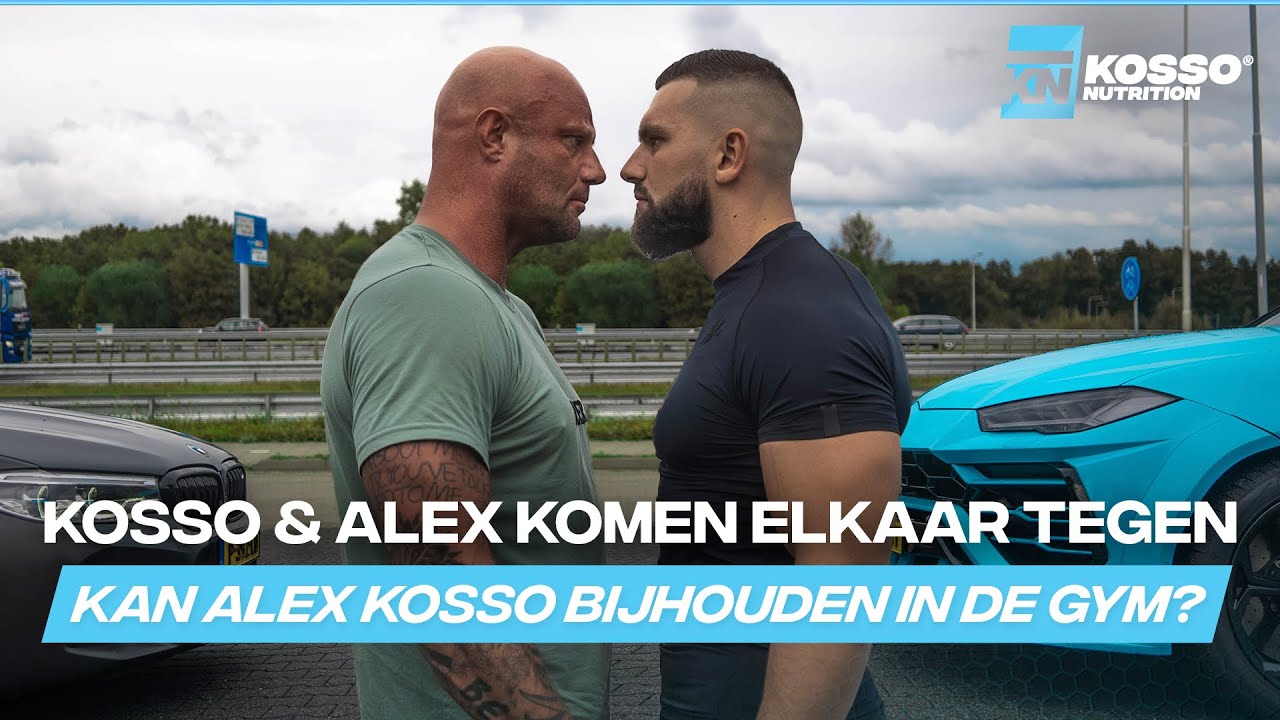 KOSSO & ALEXSOZE IN DE GYM 💪🏻