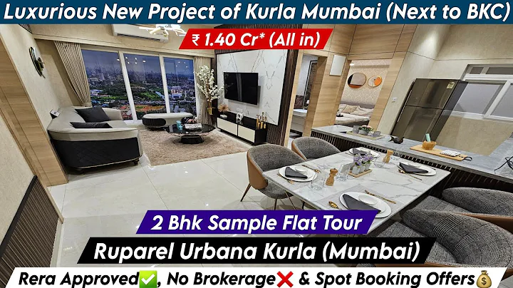 Ruparel Urbana Kurla East 2 Bhk Sample Flat | Near to BKC | Site Visit, Enquiry, Booking -8800678921