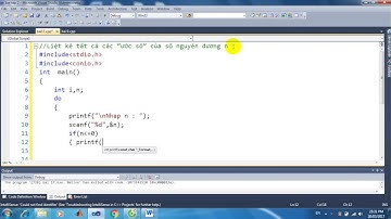 [ LẬP TRÌNH C ] Liệt kê tất cả các ước số của số nguyên dương n