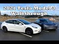 Refresh 2021 Tesla Model 3 walkthrough - one of the first delivered in Canada!