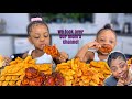 MY KIDS TOOK OVER MY YOUTUBE CHANNEL | HOT BBQ CHICKEN AND FRIES MUKBANG