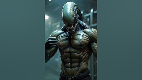 XENOMORPH inside my MULTIVERSE #SHORTS #alien #xenomorph #sigourneyweaver #ai