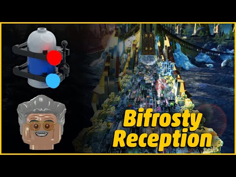 LEGO Marvel Super Heroes BIFROSTY RECEPTION Minikits Stan Lee In Peril