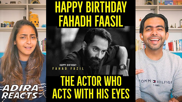 Happy Birthday Fahadh Faasil | Fahadh Faasil Birthday Mashup Reaction Manoj Maddy | FAFA