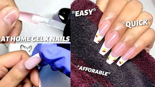 TRYING BTARTBOX 3 IN 1 GEL SYSTEM FRENCH TIP DESIGN SOFT GEL NAIL TIPS | BEST GEL X NAILS AT HOME by Nails by Kamin 2,714 views 1 year ago 17 minutes