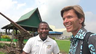 Flying to Honiara, Solomon Islands