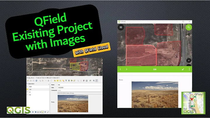 QField with QField Cloud: Existing QGIS Project with Photos