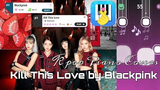 K-POP PIANO TILES COVER #04 - KILL THIS LOVE BY BLACKPINK screenshot 5