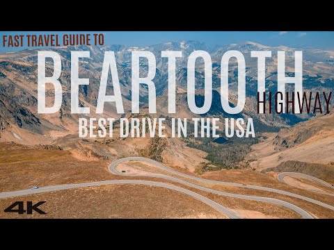 Best Drive in the USA: Beartooth Highway - Montana/Wyoming Travel Documentary[4K]