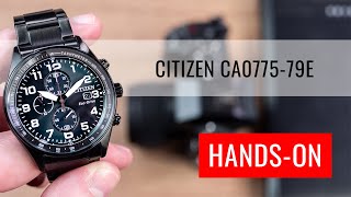 HANDS-ON: Citizen Sports Chrono Eco-Drive CA0775-79E