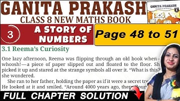 Class 8 Maths Ganita Prakash Solutions | Chapter 3 A story of numbers | Page 48 to 51 Solutions