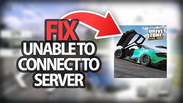 How To Fix Drive Zone Online Game Unable To Connect To Server | Step By Step