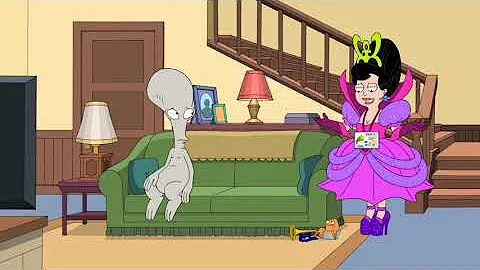 American Dad - Roger's new queen