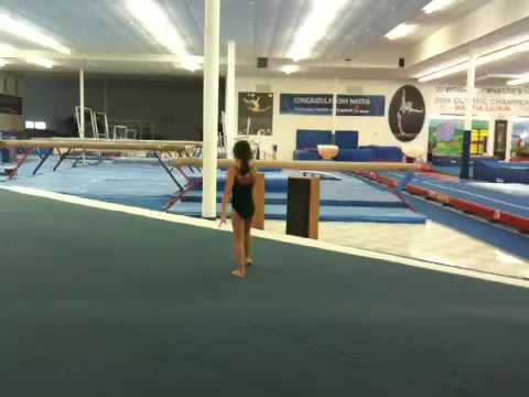 WOGA - Floor Practice Cont'd - Ellise Guevara