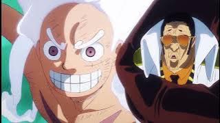 One Piece (Dub) Luffy throws Kizaru away