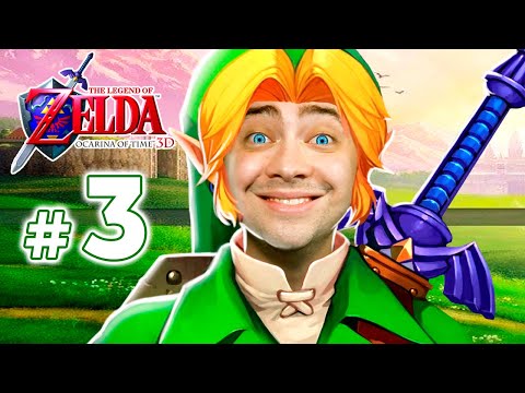 alanzoka jogando The Legend of Zelda: Ocarina of Time  - Parte 3