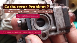 Weed Cutter Carburetor Repair