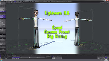 Lightwave 11.6 - Speed Genoma Preset Rig Fitting