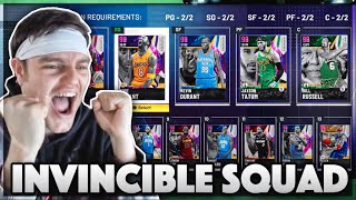 i used a full invincible squad in nba 2k21 myteam.