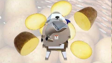 Commercial Potato Slicer | Multifunctional Slicing Machine for Making Wavy and Flat Potato Chips